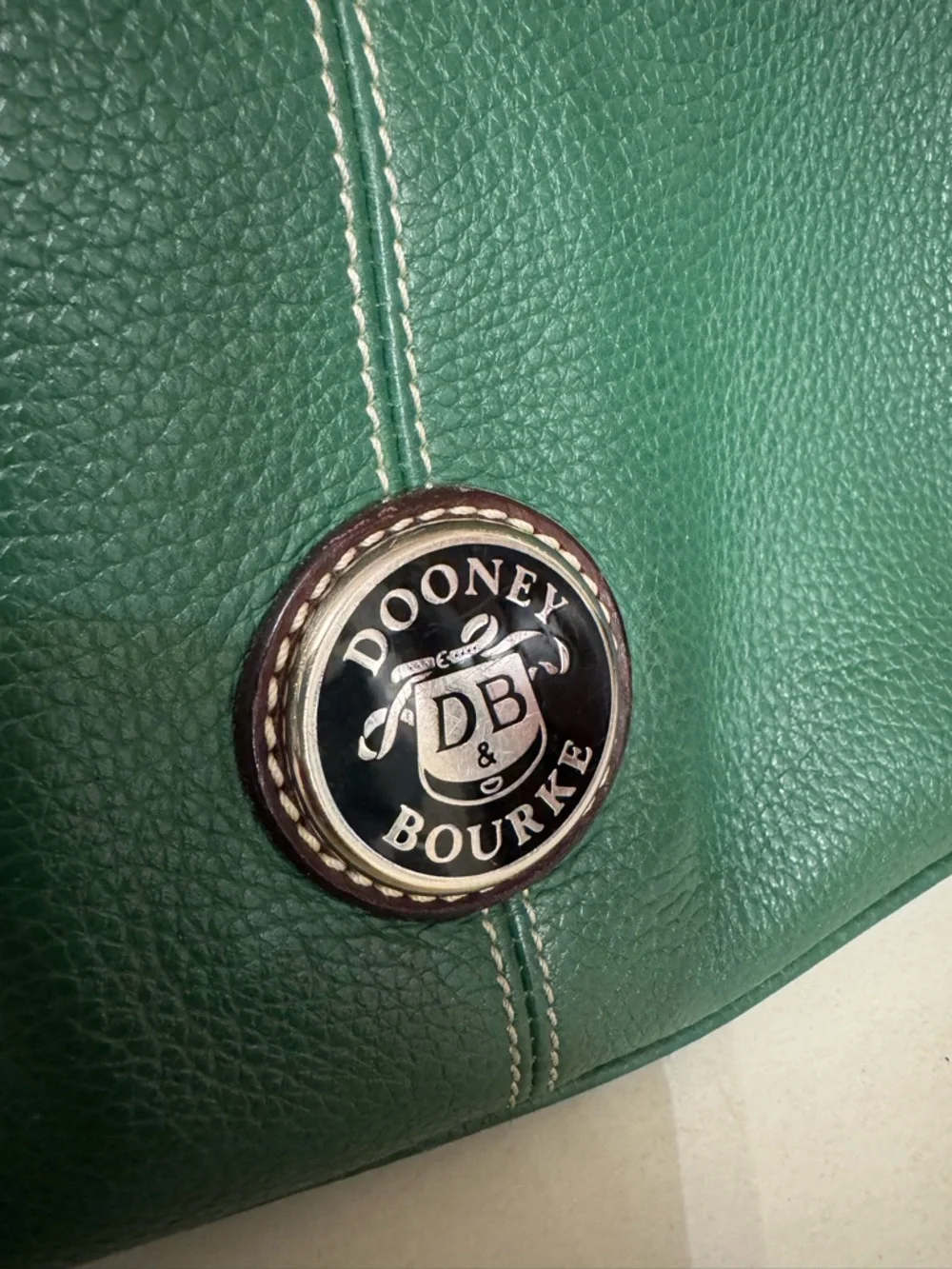 Dooney & Bourke pebbled green